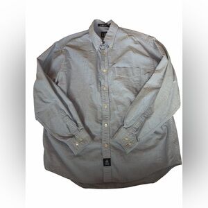 GAP 90s Men's Light blue Casual Button-Down Shirt S